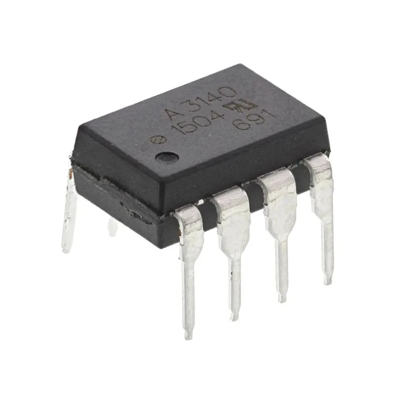Broadcom DC Input Isolated Gate Driver Optocoupler, Through Hole, 8-Pin DIP HCPL-3140-000E