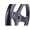 RS PRO Black Steel Spoked Hand Wheel 200 mm Diameter Mounting Hole 14 mm Depth 24 mm 237-328