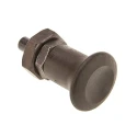 RS PRO M16 Thread Size Indexing Plunger, 54 mm Length, Burnished Steel with Hardened Steel Plunger 237-388
