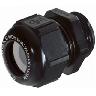 Lapp SKINTOP Series Cable Gland, Polyamide, M20 Thread Size, Max Cable Diameter 10 mm, ATEX Certified 54115225 & 53119120