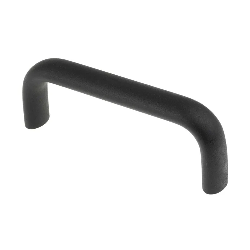 RS PRO Black Plastic Coated Aluminium Arch Shape Handle 51 mm Height, 20 mm Width, 141 mm Length 237-463