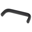 RS PRO Black Plastic Coated Aluminium Arch Shape Handle 51 mm Height, 20 mm Width, 141 mm Length 237-463