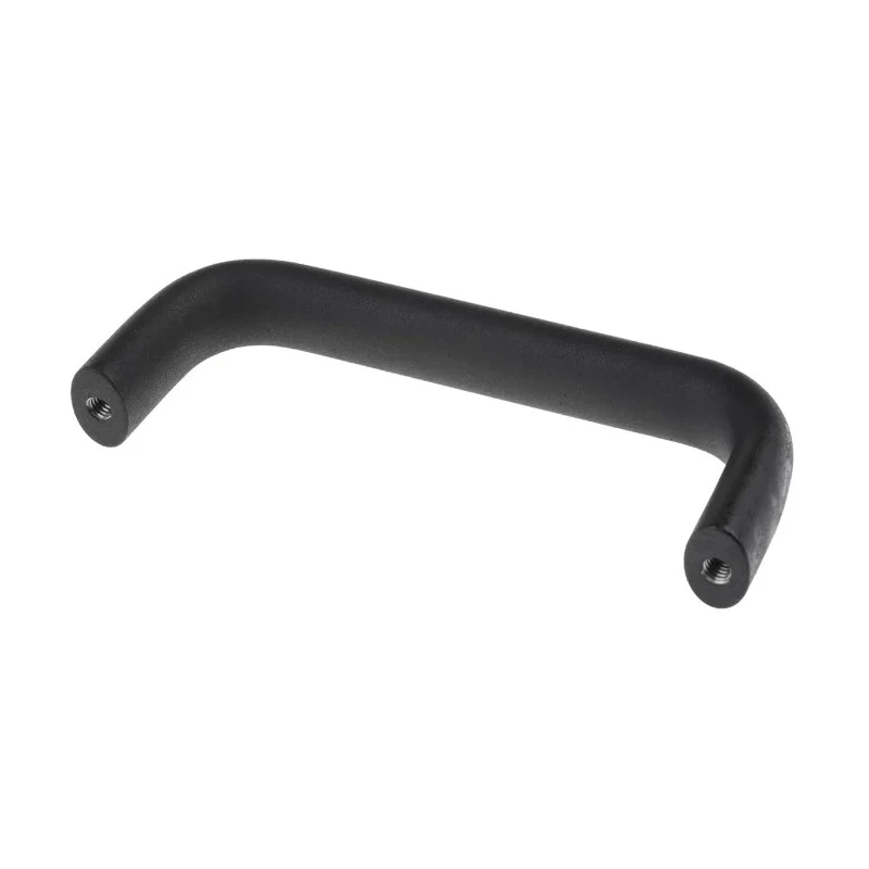 RS PRO Black Plastic Coated Aluminium Arch Shape Handle 51 mm Height, 20 mm Width, 141 mm Length 237-463