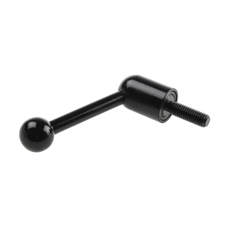 RS PRO Steel Tension Lever M8 Thread Size with 25mm Thread Length and 70mm Total Length Black Oxide Finish 237-586