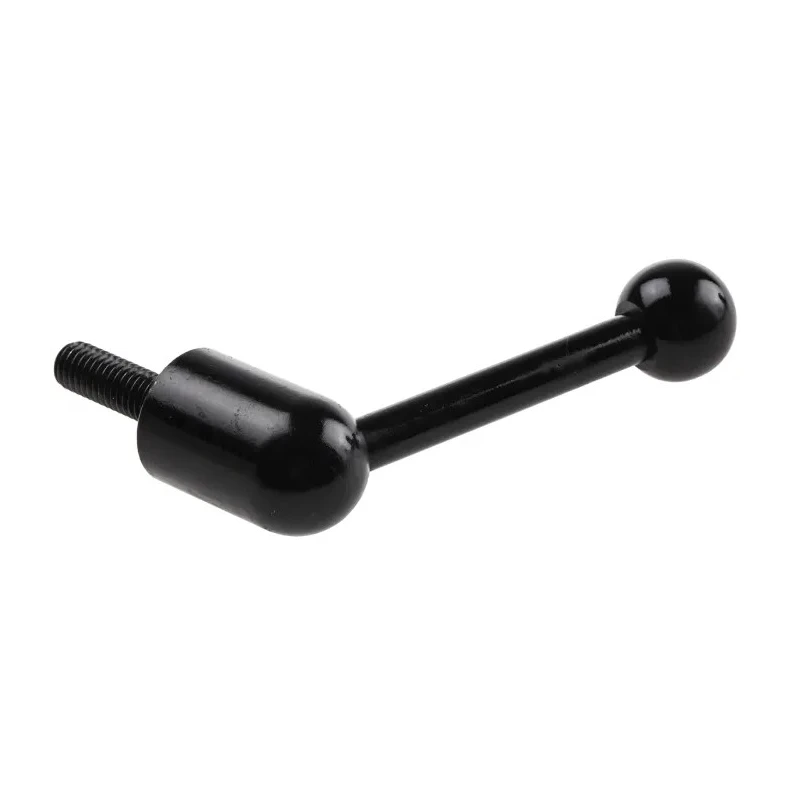 RS PRO Steel Tension Lever M8 Thread Size with 25mm Thread Length and 70mm Total Length Black Oxide Finish 237-586