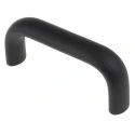 RS PRO Black Aluminium Handle 47mm Height, 20mm Width, 113mm Length 237-435