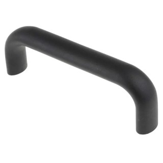 RS PRO Black Aluminium Arch Shape Handle 57 mm Height, 26 mm Width, 177 mm Length 237-615