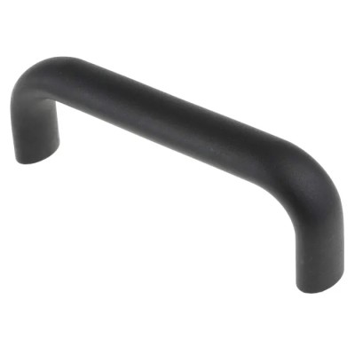 RS PRO Black Aluminium Arch Shape Handle 57 mm Height, 26 mm Width, 177 mm Length 237-615