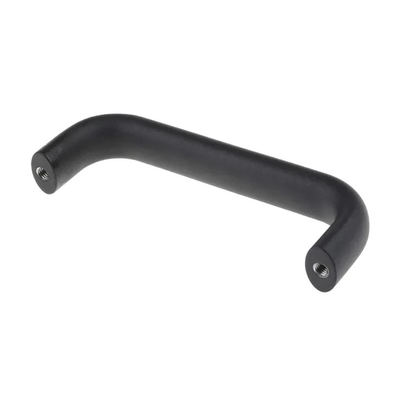 RS PRO Black Aluminium Arch Shape Handle 57 mm Height, 26 mm Width, 177 mm Length 237-615