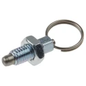 RS PRO Stainless Steel M6 Index Plunger, 12 mm Long 237-671