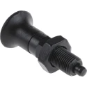 RS PRO Burnished Steel M10 Index Plunger 51 mm Length 237-766