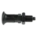 RS PRO Burnished Steel M16 Index Plunger 75.5 mm Long 237-794