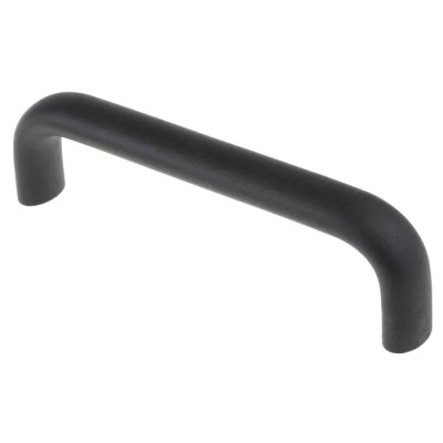 RS PRO Black Aluminium Arch Shape Handle 57 mm Height, 26 mm Width, 209 mm Length 237-693