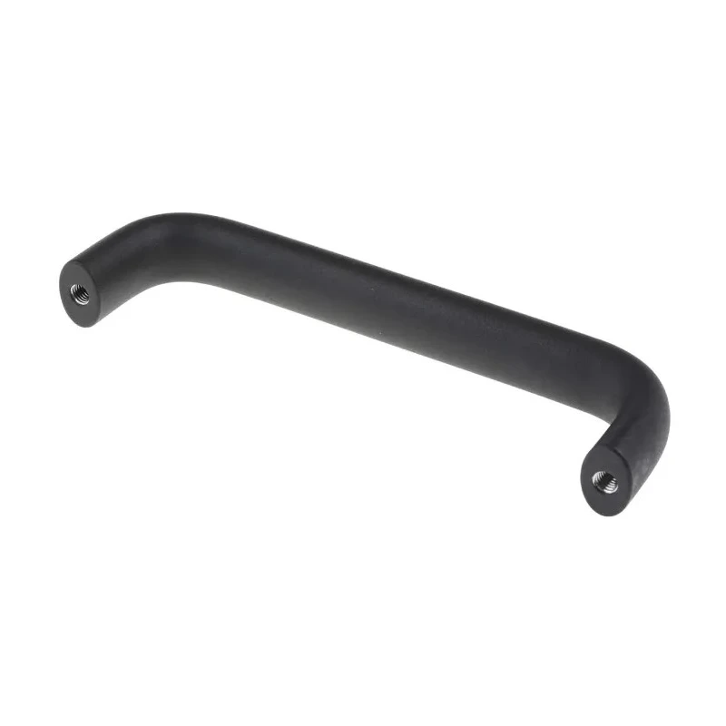 RS PRO Black Aluminium Arch Shape Handle 57 mm Height, 26 mm Width, 209 mm Length 237-693