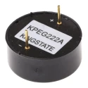 RS PRO Piezo Buzzer Component Through Hole Mount 3 V dc Min 20 V dc Max 85 dB 23.3 mm Diameter Continuous Internal 237-940