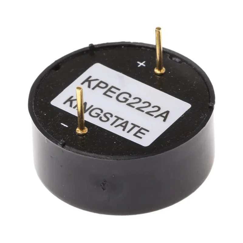 RS PRO Piezo Buzzer Component Through Hole Mount 3 V dc Min 20 V dc Max 85 dB 23.3 mm Diameter Continuous Internal 237-940