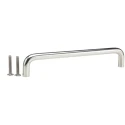 RS PRO Anodised Silver Stainless Steel Arch Shape Handle 30 mm Height, 9 mm Width, 159 mm Length 237-845
