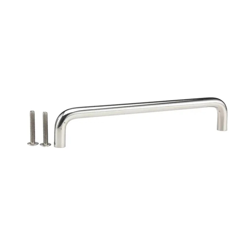 RS PRO Anodised Silver Stainless Steel Arch Shape Handle 30 mm Height, 9 mm Width, 159 mm Length 237-845