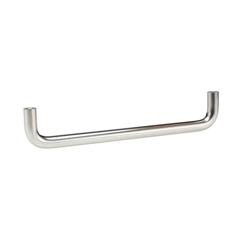 RS PRO Anodised Silver Stainless Steel Arch Shape Handle 30 mm Height, 9 mm Width, 159 mm Length 237-845