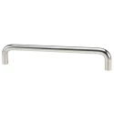 RS PRO Anodised Silver Stainless Steel Arch Shape Handle 30 mm Height, 9 mm Width, 159 mm Length 237-845