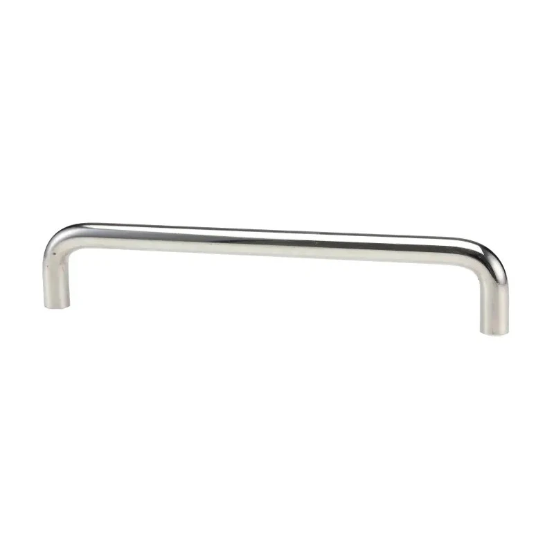 RS PRO Anodised Silver Stainless Steel Arch Shape Handle 30 mm Height, 9 mm Width, 159 mm Length 237-845