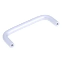 RS PRO Anodised Silver Aluminium Arch Shape Drawer & Cabinet Handle 34 mm Height, 8 mm Width, 108 mm Length 237-867