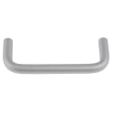 RS PRO Anodised Silver Aluminium Arch Shape Handle 34 mm Height, 8 mm Width, 88 mm Length 237-873