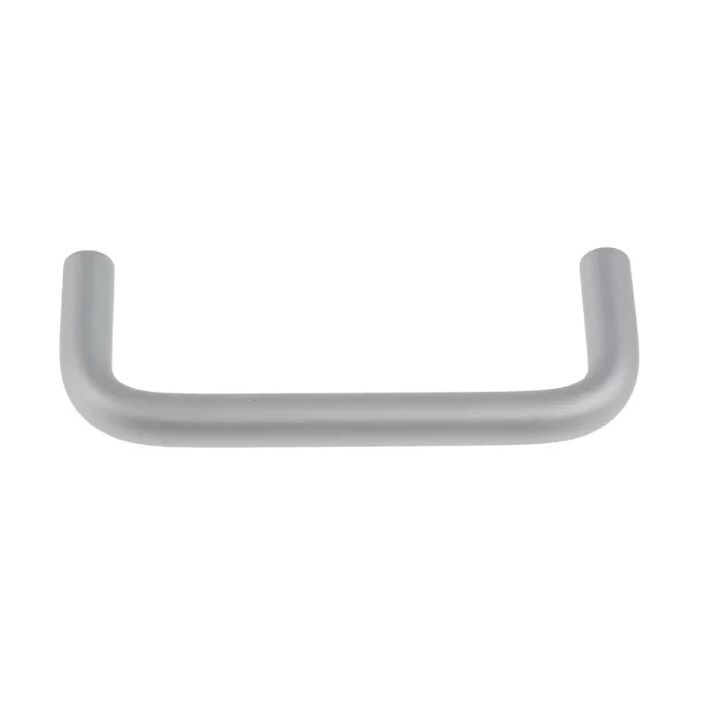 RS PRO Anodised Silver Aluminium Arch Shape Handle 34 mm Height, 8 mm Width, 88 mm Length 237-873