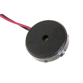 RS PRO Piezo Buzzer Component Surface Mount 85 dB Sound Level 14 mm Diameter 30V ac Maximum Supply Voltage 238-000