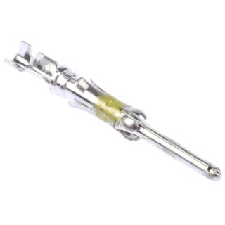 TE Connectivity Male Crimp Circular Connector Contact 16 Contact Size, 20-24 AWG Wire Size 250V 13A Current 1-66103-8
