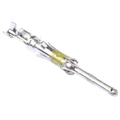 TE Connectivity Male Crimp Circular Connector Contact 16 Contact Size, 20-24 AWG Wire Size 250V 13A Current 1-66103-8