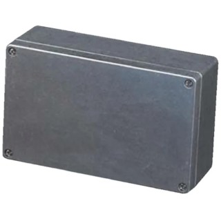 Takachi Electric Industrial Die Cast Aluminium Enclosure Light Grey Lid IP67 60mm x 110mm x 160mm BDN11-16-6N