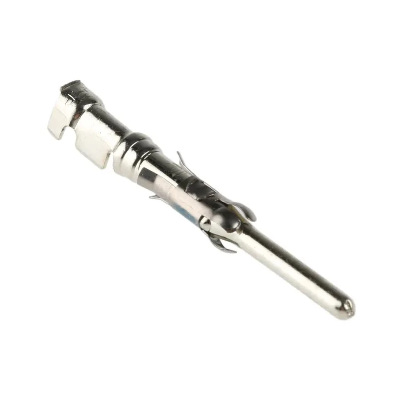 TE Connectivity Male Crimp Circular Connector Contact, Contact Size 16, Wire Size 16-18 AWG, Tin over Nickel 1-66099-5