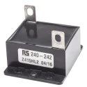 RS PRO Metal Oxide Varistor with Insulated Plastic Case, High Power, 460V AC, 605V DC, Energy Rating 500J, Model 240-242