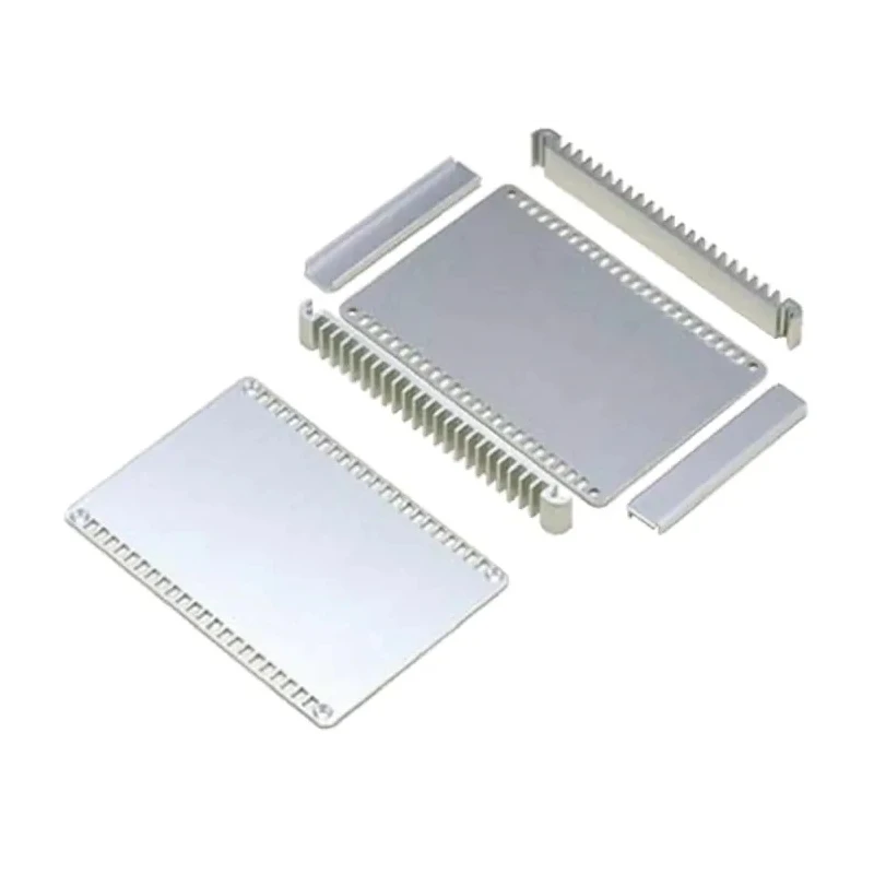 Takachi Electric Industrial Silver Aluminium Enclosure External 50mm Height 180mm Length 128mm Width HIT13-5-18SS