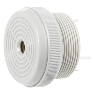 RS Pro Panel Mount Piezo Buzzer 92 dB Fast Pulse Continuous Tone 6-28 V dc 35.5 mm Diameter 23.5 mm Height 0237962P