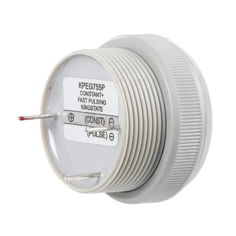 RS Pro Panel Mount Piezo Buzzer 92 dB Fast Pulse Continuous Tone 6-28 V dc 35.5 mm Diameter 23.5 mm Height 0237962P