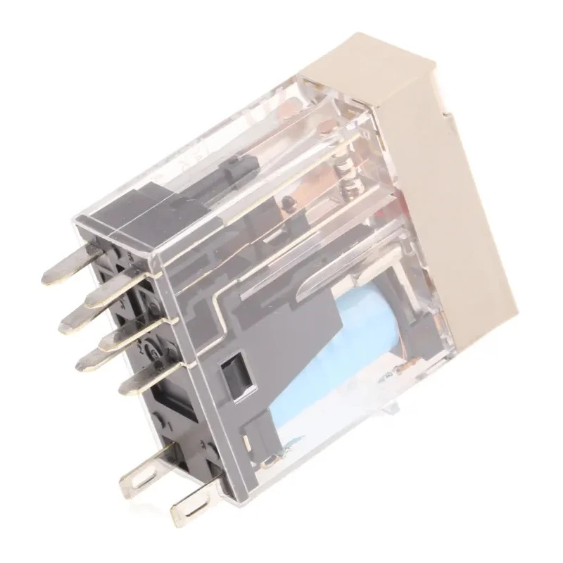 Omron Power Relay, 12V DC Coil Voltage, 5A Switching Current, DPDT Contact Configuration, Plug-In G2R-2-SNI 12VDC (S)