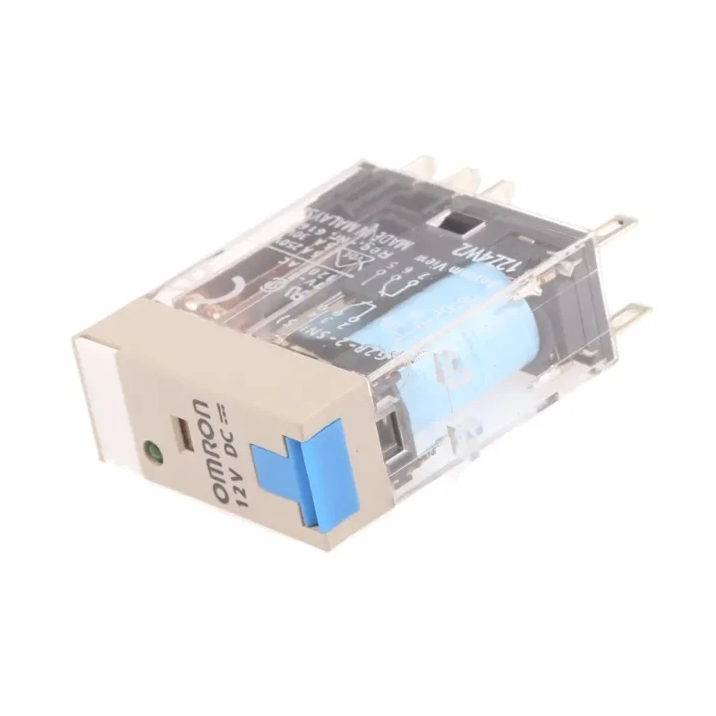 Omron Power Relay, 12V DC Coil Voltage, 5A Switching Current, DPDT Contact Configuration, Plug-In G2R-2-SNI 12VDC (S)