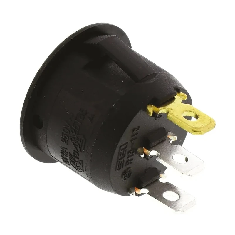 Arcolectric (Bulgin) Ltd Illuminated SPST On-Off Rocker Switch Panel 20.2mm Cutout 10A IP66 R13112BNAB