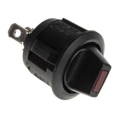 Arcolectric (Bulgin) Ltd Illuminated SPST On-Off Rocker Switch Panel Aluminium Housing IP66 R13112LPLA