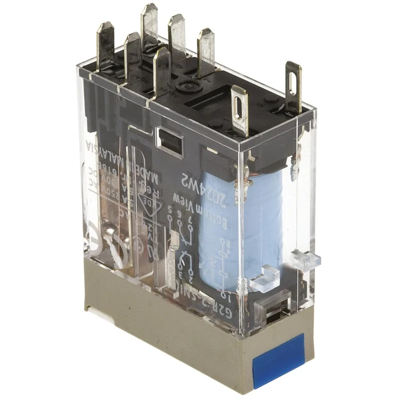Omron Power Relay 24V dc Coil 5A Switching Current DPDT G2R-2-SNI 24VDC (S)
