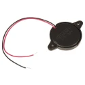 RS PRO Panel Mount Continuous External 97 dB Piezo Buzzer Component 5.1 mm Height 44.5 mm Length 50V AC 0238022P