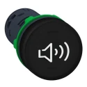 Schneider Electric Harmony XB5 Series Buzzer Panel 24V AC/DC, 85 dB Sound Level, IP67/IP69/IP69K/IP20/IP66 Protection XB5KSB
