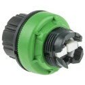Schneider Electric Harmony XB5 Series 2 Position Selector Switch Head 30 mm Cutout Black Handle IP67 IP66 IP69K ZB5FD49