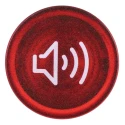 Schneider Electric Harmony XB5 Series Red Beacon-Buzzer Combination 24V AC/DC 90dB IP69 Base XB5KS2B4