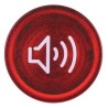 Schneider Electric Harmony XB5 Series Red Beacon-Buzzer Combination 24V AC/DC 90dB IP69 Base XB5KS2B4