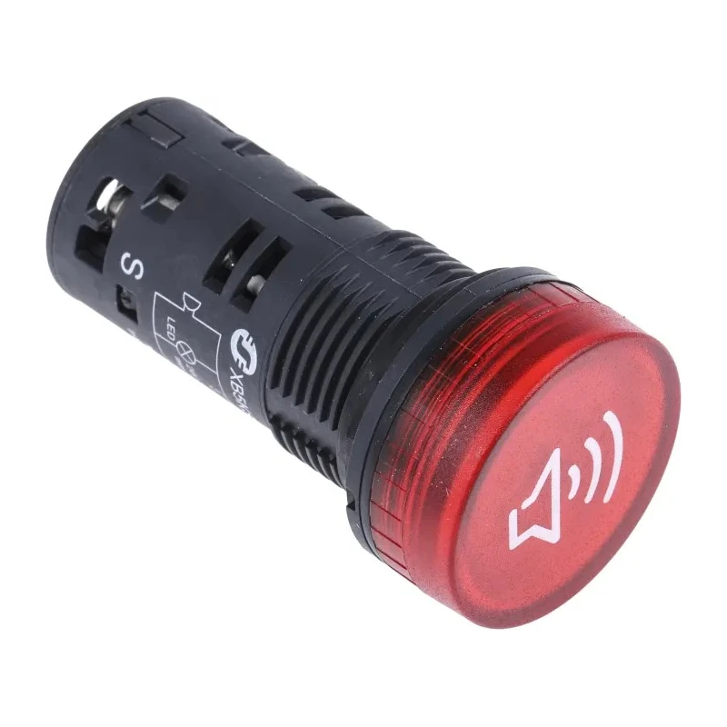 Schneider Electric Harmony XB5 Series Red Beacon-Buzzer Combination 24V AC/DC 90dB IP69 Base XB5KS2B4