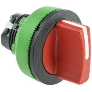 Schneider Electric Harmony XB5 Series 3 Position Selector Switch Head 30 mm Cutout Red Handle IP66 IP69K IP67 ZB5FD504