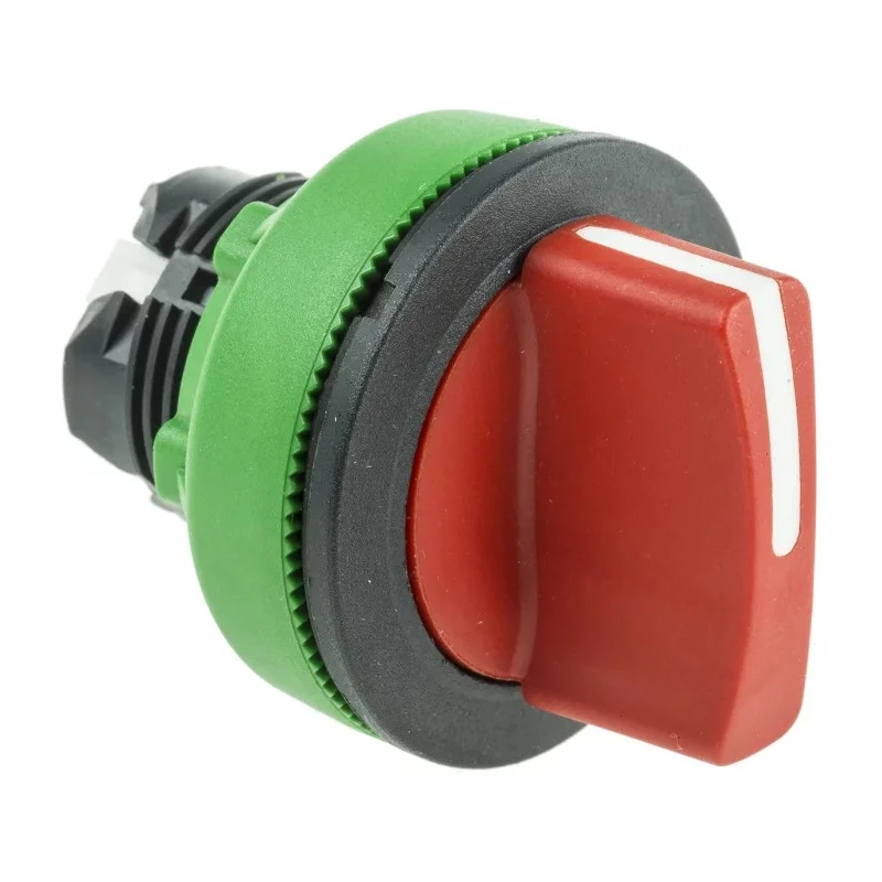 Schneider Electric Harmony XB5 Series 3 Position Selector Switch Head 30 mm Cutout Red Handle IP66 IP69K IP67 ZB5FD504